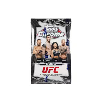 2026 Topps Chrome UFC Hobby Box