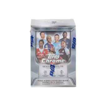 2025-26 Topps Chrome UEFA Blaster Box