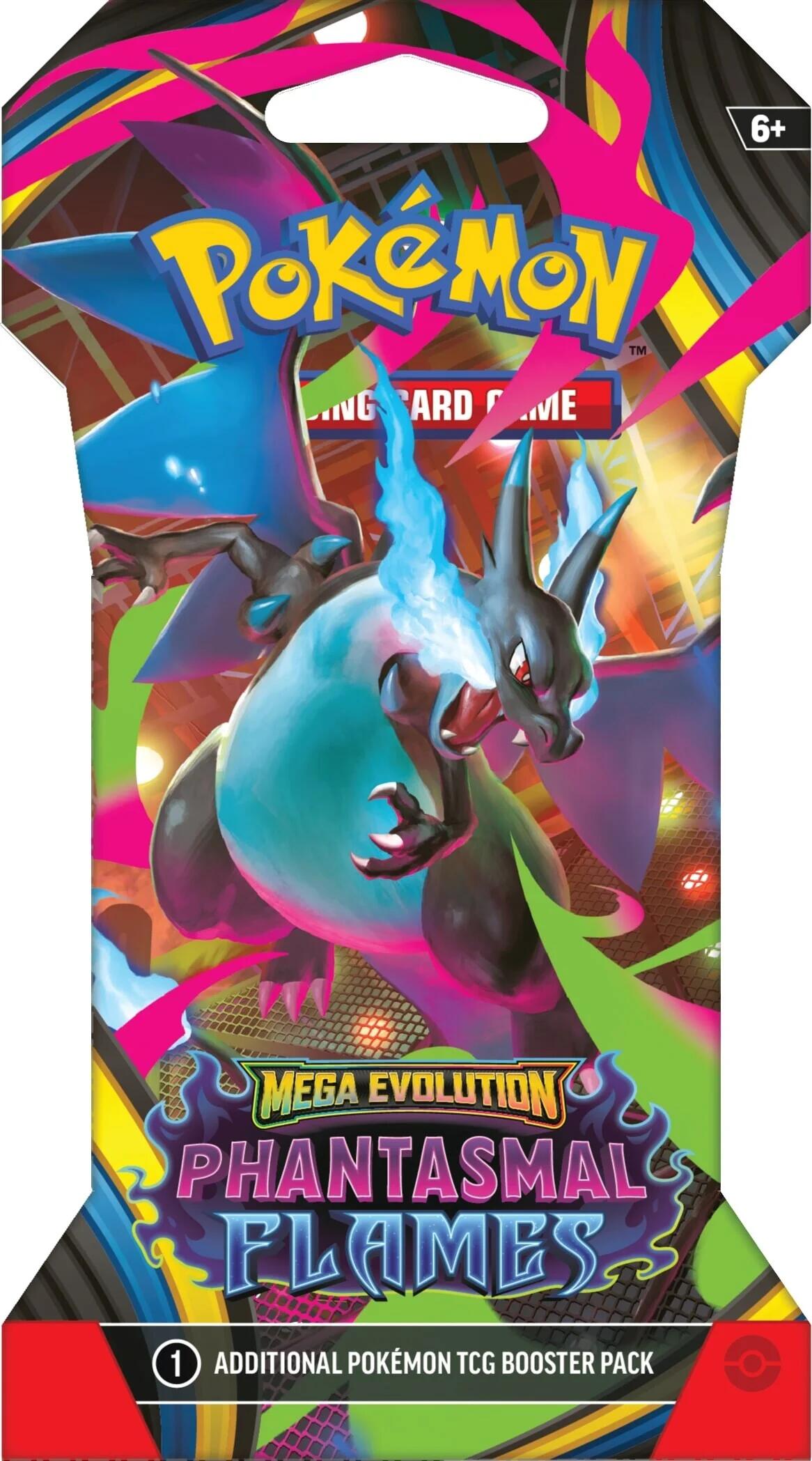 2025 ME02: Phantasmal Flames Phantasmal Flames Sleeved Booster Pack English Pokemon