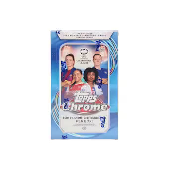 2026 Topps Chrome UEFA Women's Soccer Hobby Box
