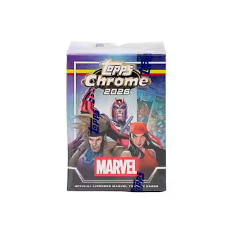 2026 Topps Chrome Marvel Blaster Box