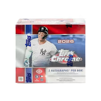 2026 Topps Chrome Baseball Jumbo Box