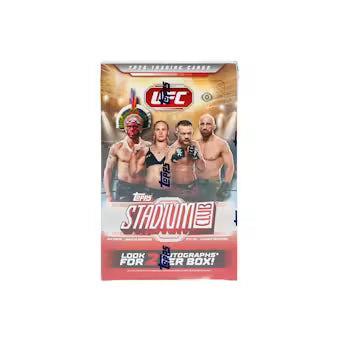 2026 Topps Stadium Club UFC Hobby Box