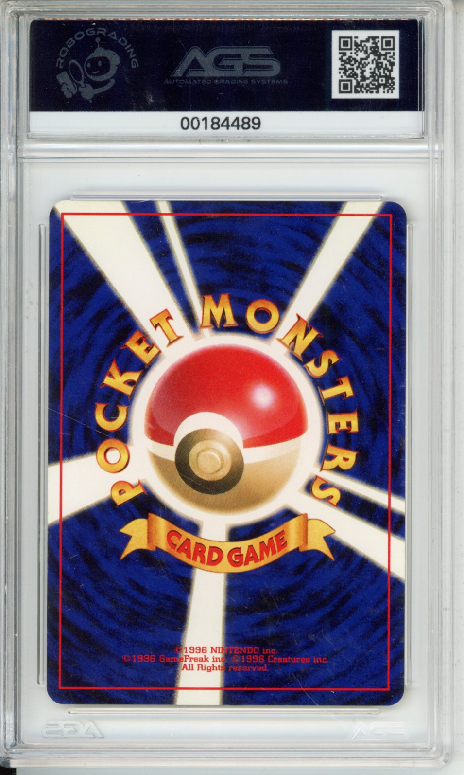 2000 Neo Revelation Raikou #243 AGS 7
