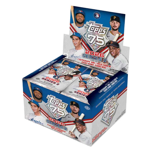 2026 Topps Series 2 Topps Baseball Jumbo Box English