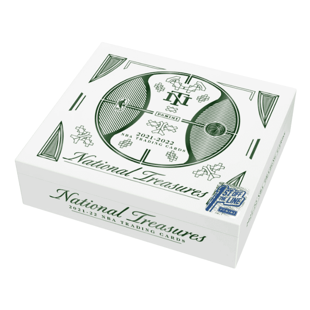 2021 Panini National Treasures 22 Panini Basketball 1st Off The Line Hobby Box