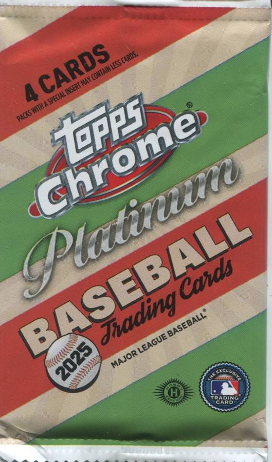 2025 Topps Chrome Platinum '55 Baseball Blaster Pack
