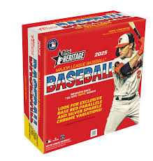 2025 Topps Heritage Baseball 17-Pack Box