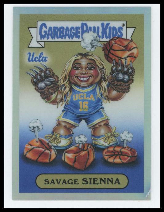 Topps 2025-26 Bowman Sienna Betts Savage Sienna Garbage Pail Kids Card