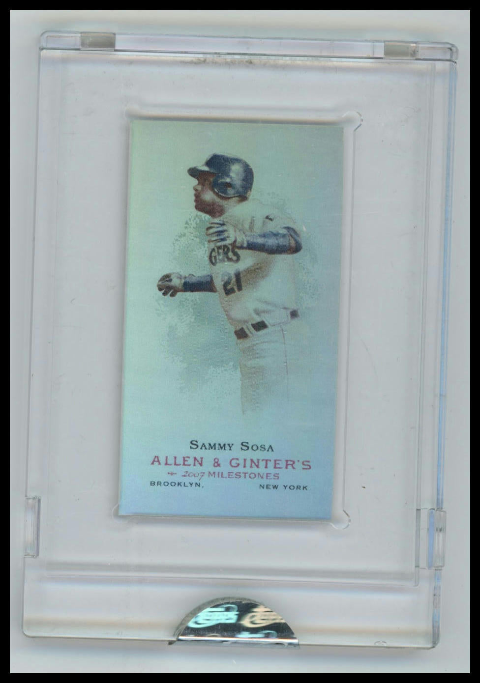 2007 Topps eTopps Allen & Ginter Moments & Milestones Sammy Sosa #/999