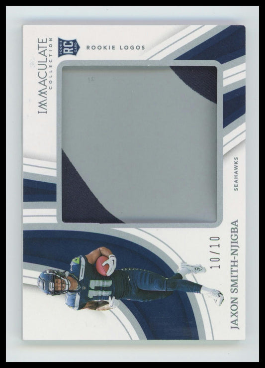2023 Panini Immaculate Rookie Logos Jaxon Smith-Njigba #RL-JSN RC 05/10