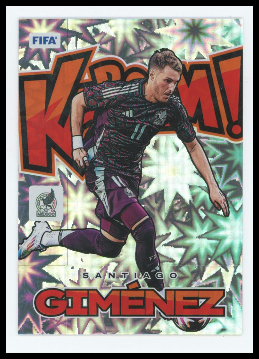 2024-25 Panini Donruss Santiago Gimenez Kaboom SP #5 Mexico