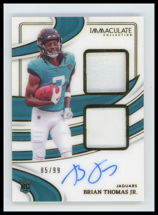 2024 Immaculate Brian Thomas Jr True RPA /99 Jacksonville Jaguars