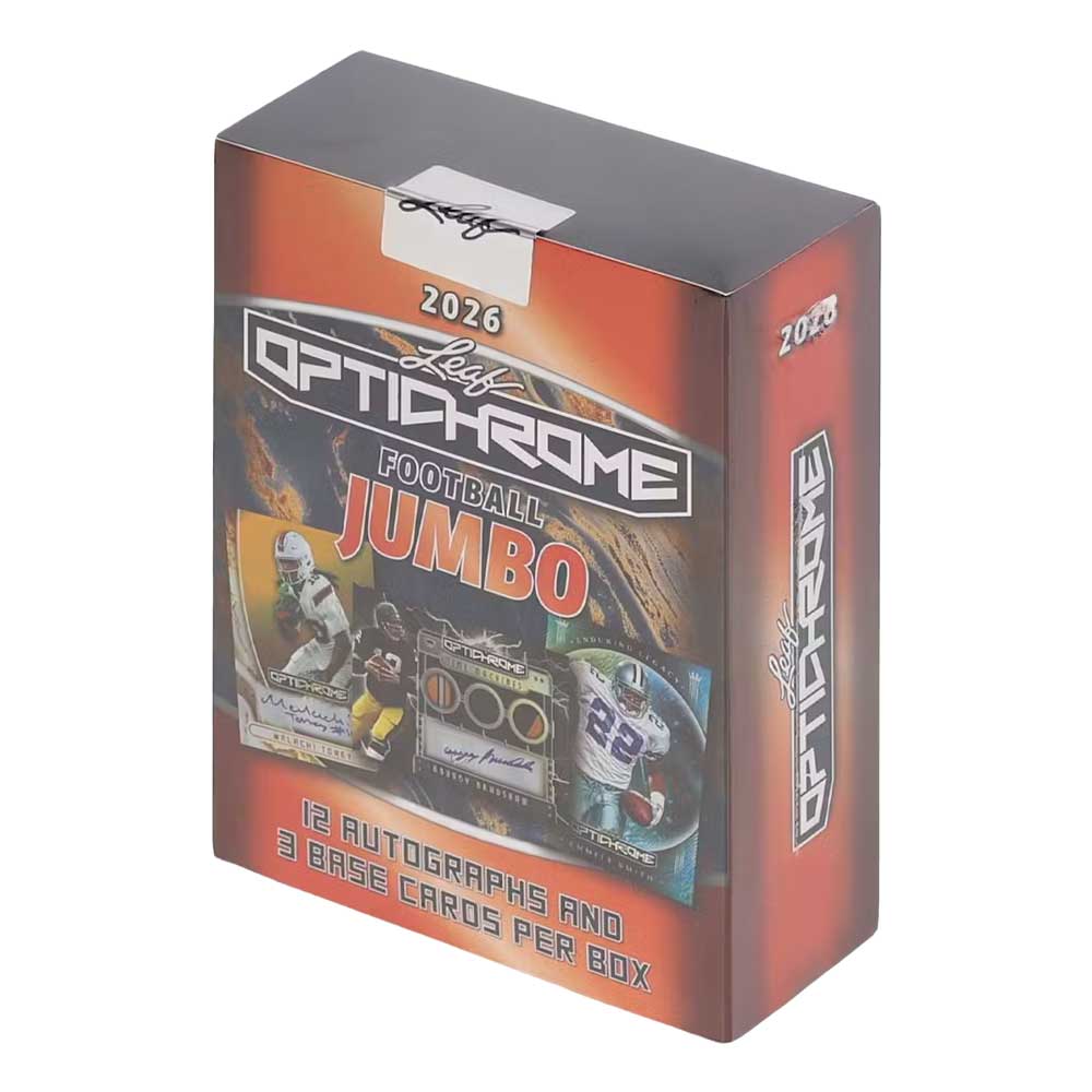 2026 Leaf Optichrome Leaf Football Jumbo Box