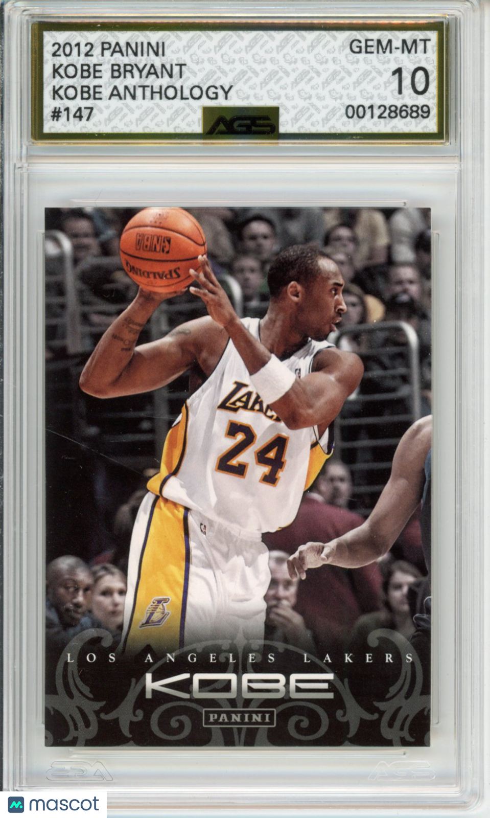 Basketball 2012-13 Panini Kobe Anthology KOBE BRYANT #147 AGS 10