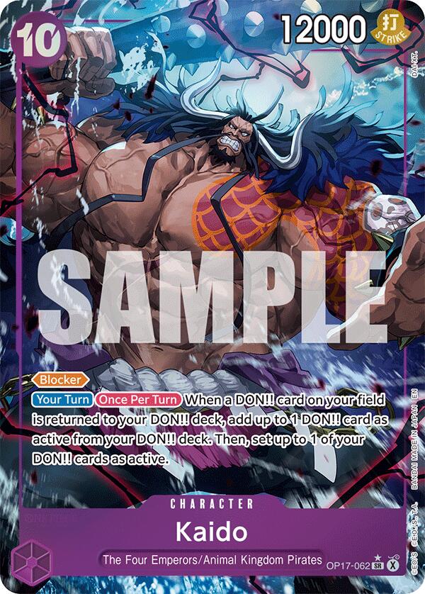 Kaido (Alternate Art) #OP17-062 The World's Strongest Warriors English