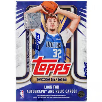 2025-26 Topps Basketball 7-Pack Blaster Box