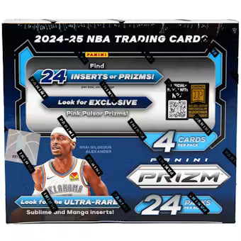 2024-25 Panini Prizm Basketball Retail 24-Pack Box