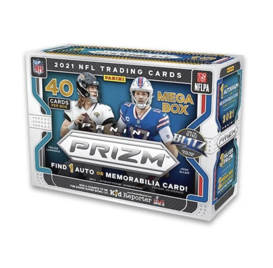2021 Panini Prizm Football NFL Mega Box