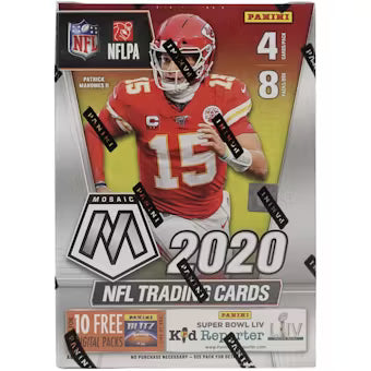 2020 Panini Mosaic Football 8-Pack Blaster Box