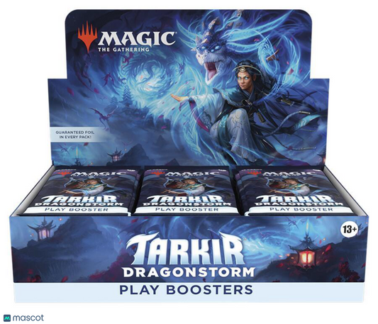 2025 Wizard of the Coast Tarkit Dragonstorm Play Booster Box Magic The Gathering