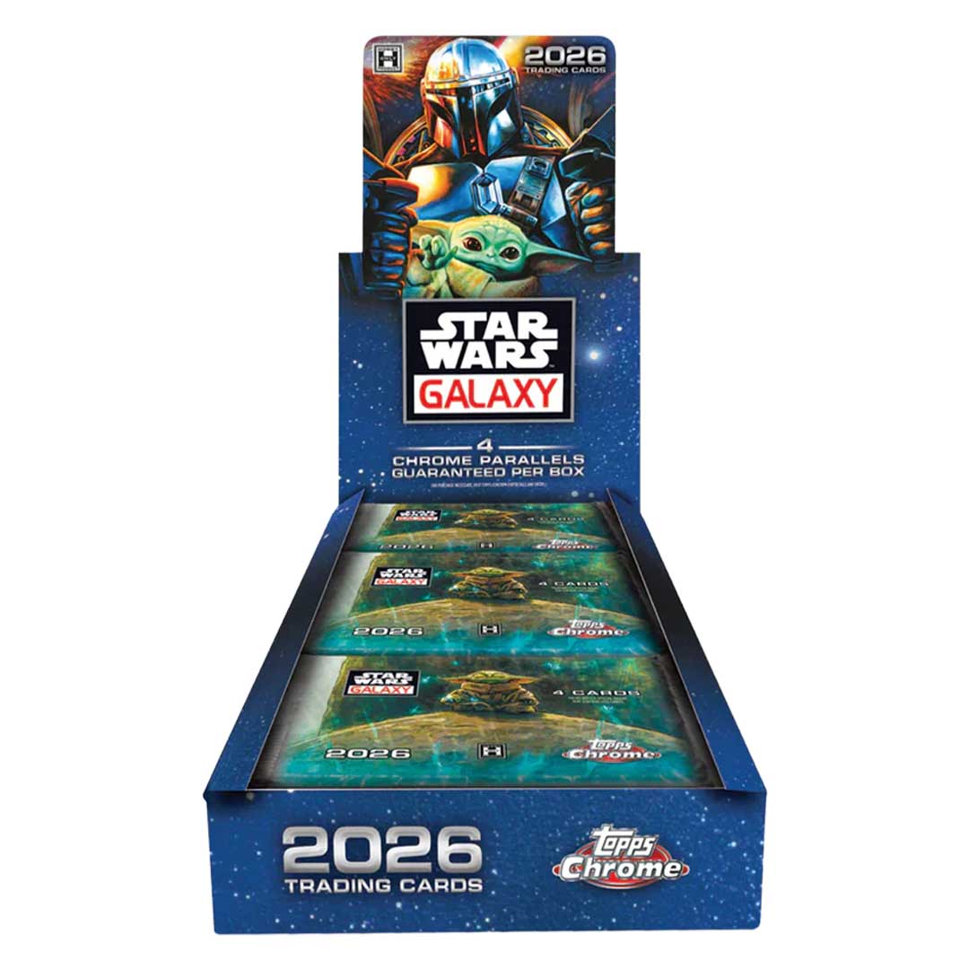 2026 Topps Topps Chrome Star Wars Topps Star Wars Chrome Galaxy Hobby Box