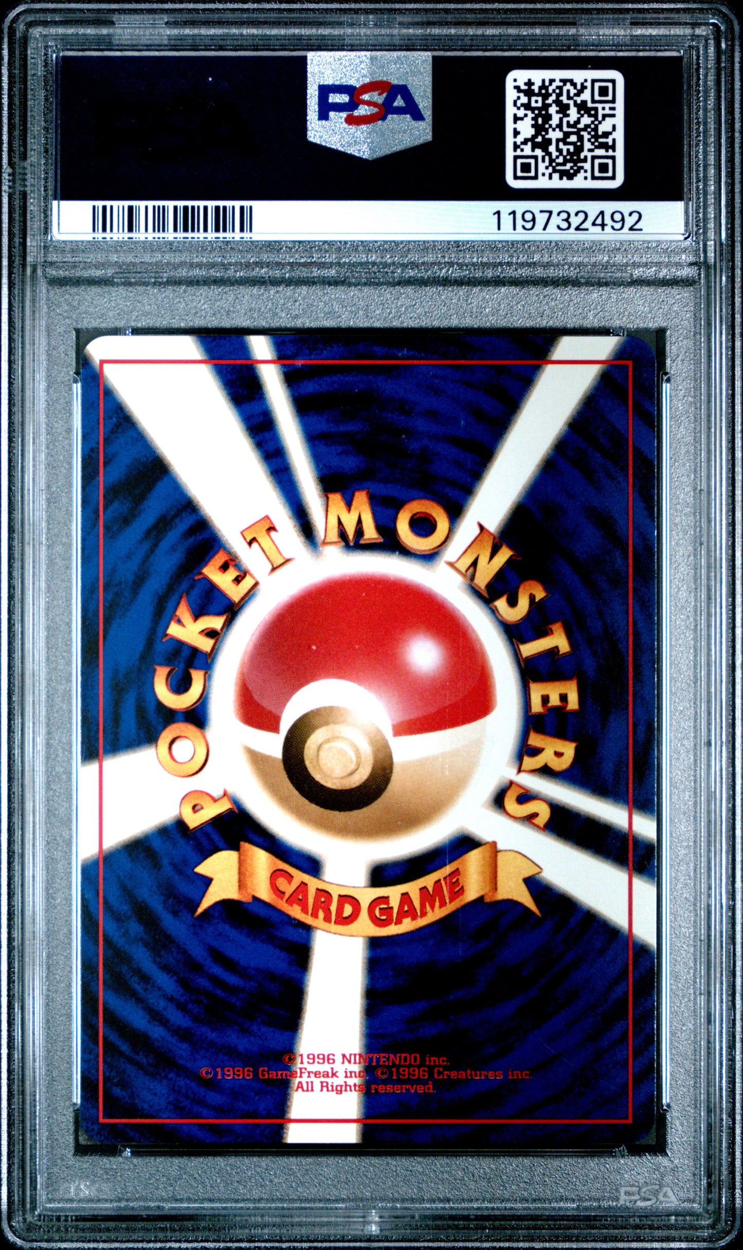 1997 Pokemon Japanese Fossil Moltres #146 Japanese PSA 9