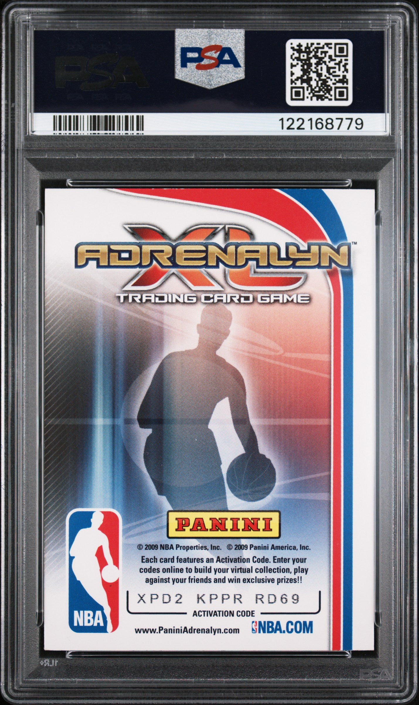 2009 Panini Adrenalyn XL Extra Signature Kobe Bryant PSA 7