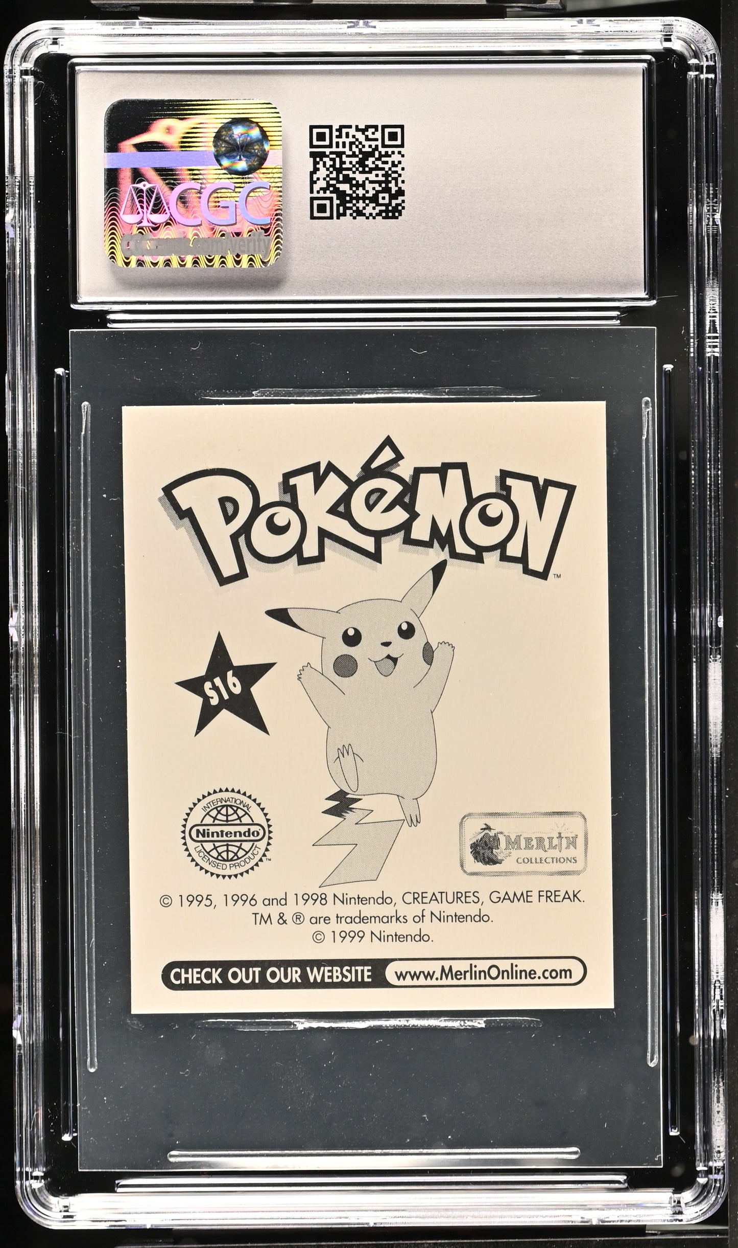 1998 Merlin Series 1 Exeggutor #S16 Special Glitter CGC 10