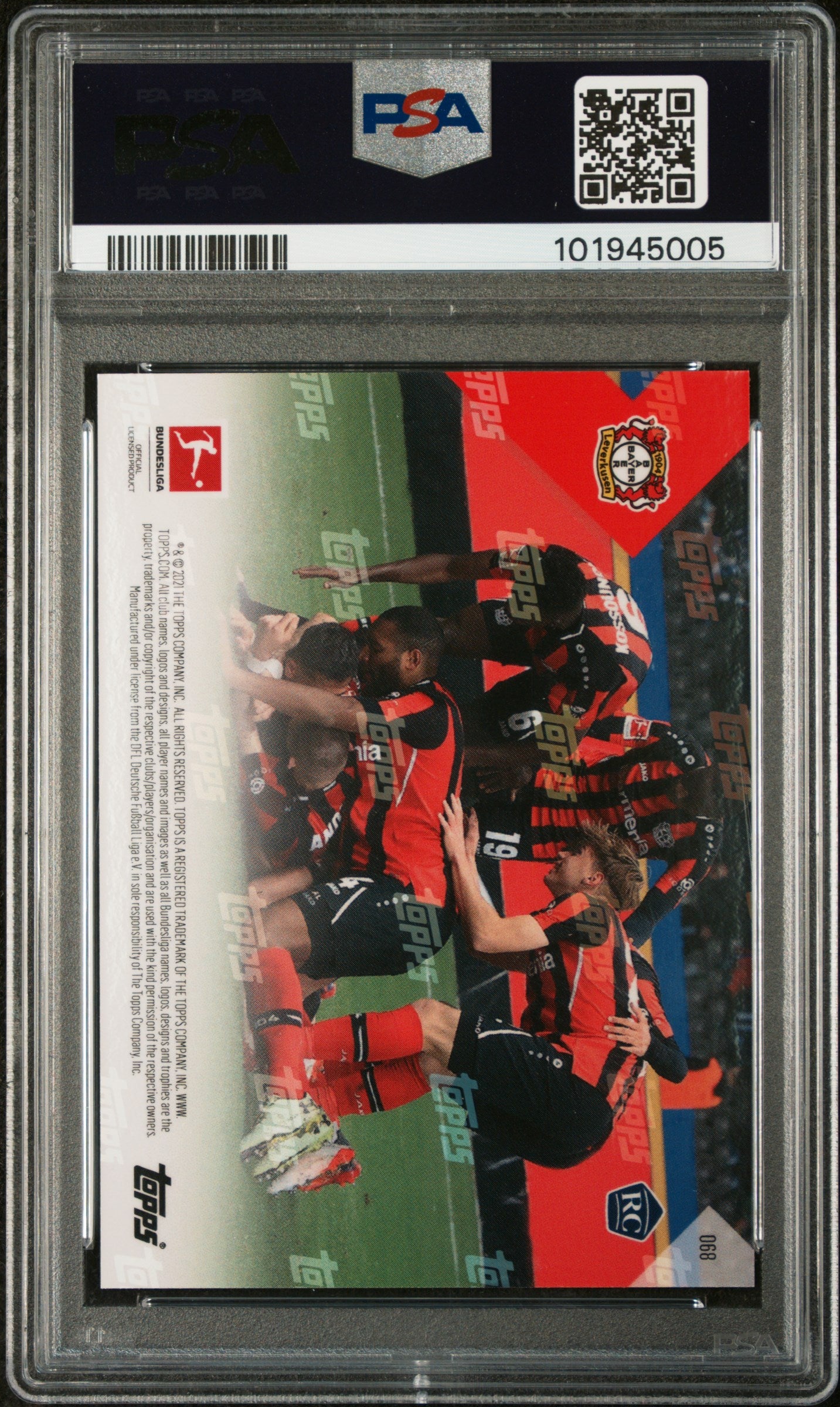 2021 Topps Now Bundesliga Iker Bravo #68 PSA 10