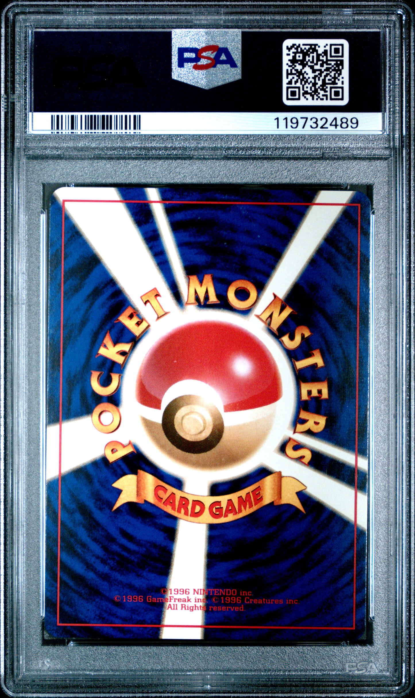 1997 Pokemon Japanese Rocket Dark Dragonite #149 Japanese PSA 9