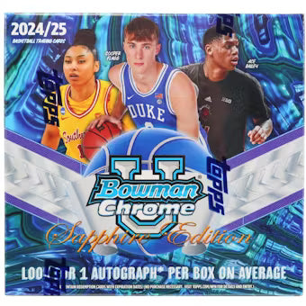 2024-25 Bowman University Chrome Basketball Sapphire Edition Box