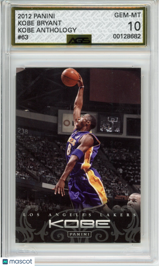 Basketball 2012-13 Panini Kobe Anthology KOBE BRYANT #063 AGS 10