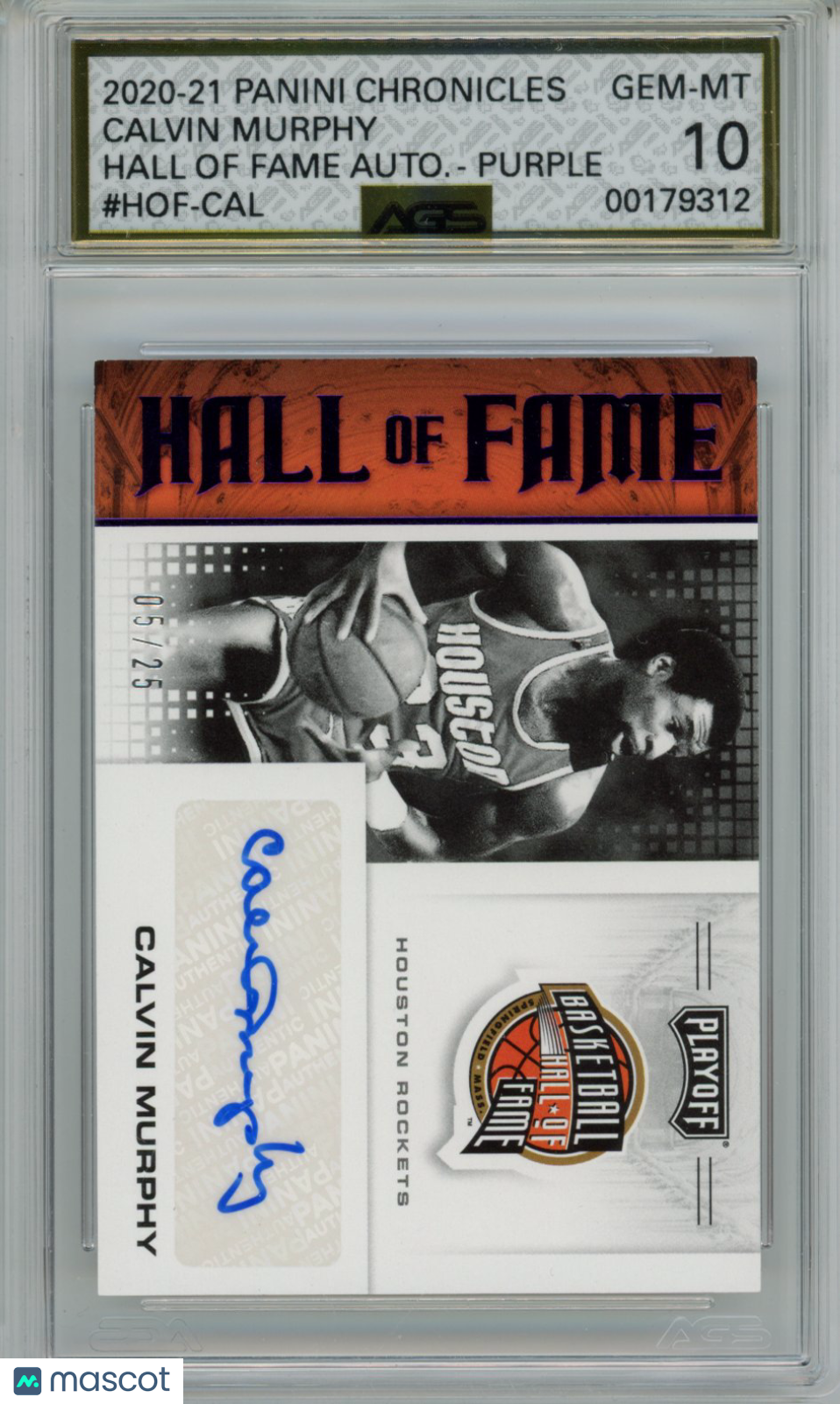 2021 Basketball 2020-21 Panini Chronicles CALVIN MURPHY #HOF-CAL AGS 10