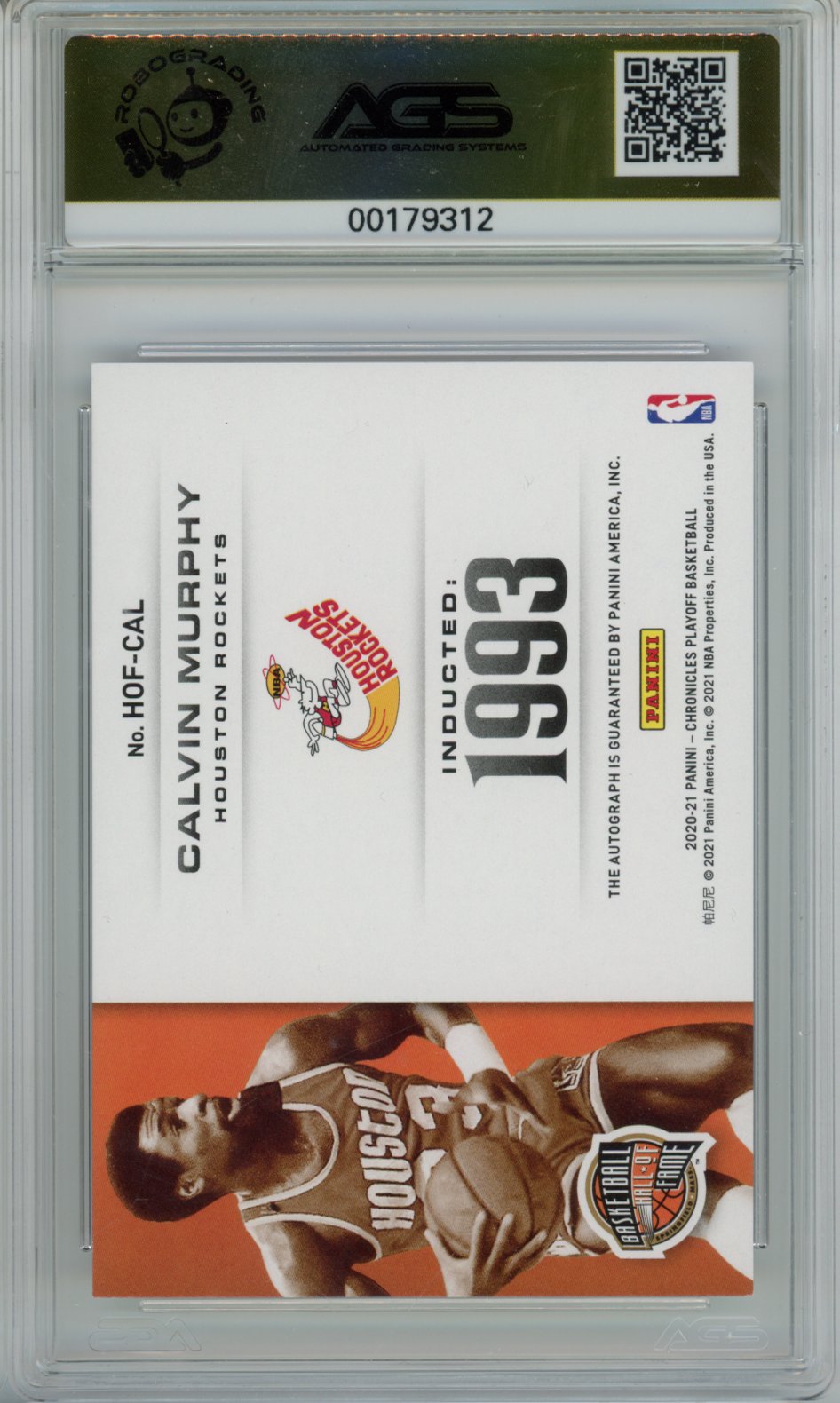 2021 Basketball 2020-21 Panini Chronicles CALVIN MURPHY #HOF-CAL AGS 10