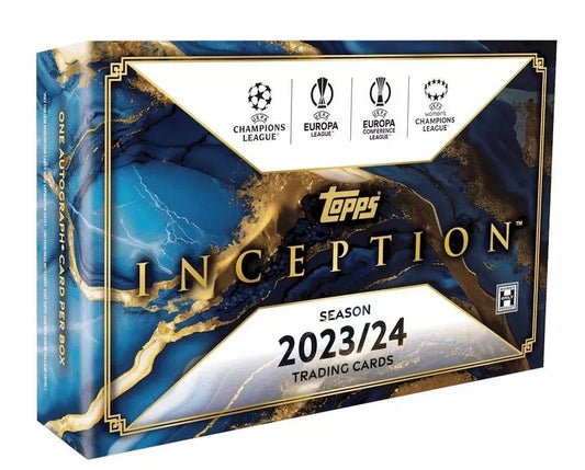 2023-24 Topps Inception UEFA Club Competitions Soccer Hobby Box