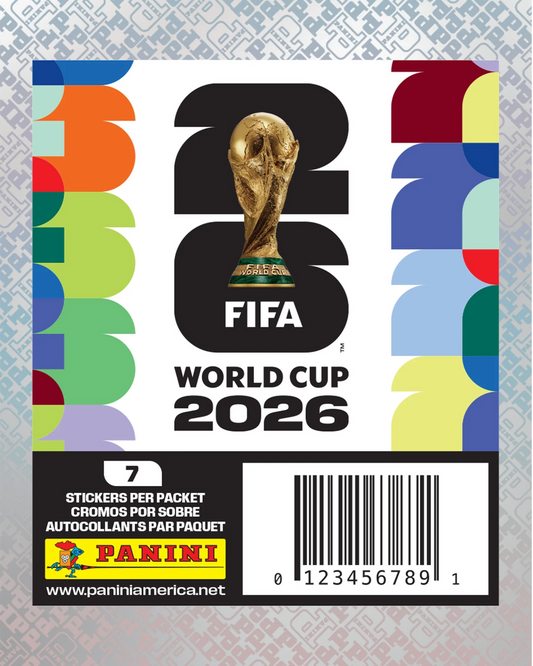 2026 Panini World Cup Soccer Sticker Single Pack