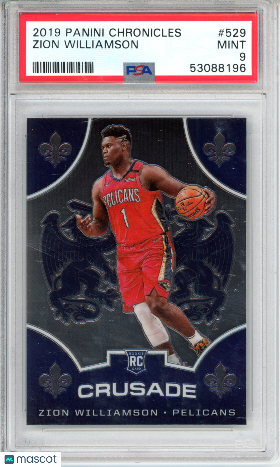 2019 Panini Chronicles Zion Williamson #529 PSA 9