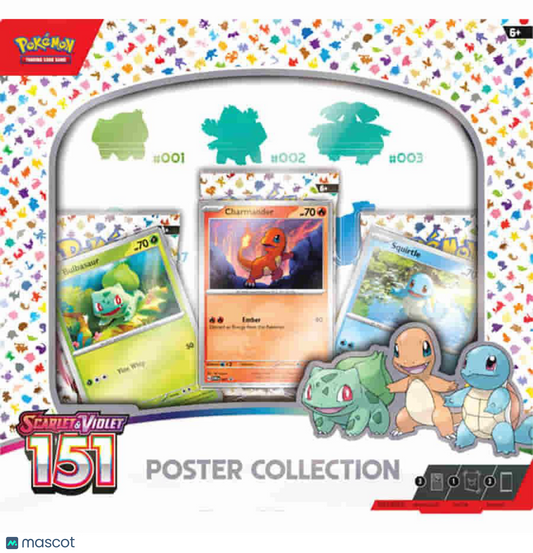 2024 Pokemon 151 Poster Collection Pokemon