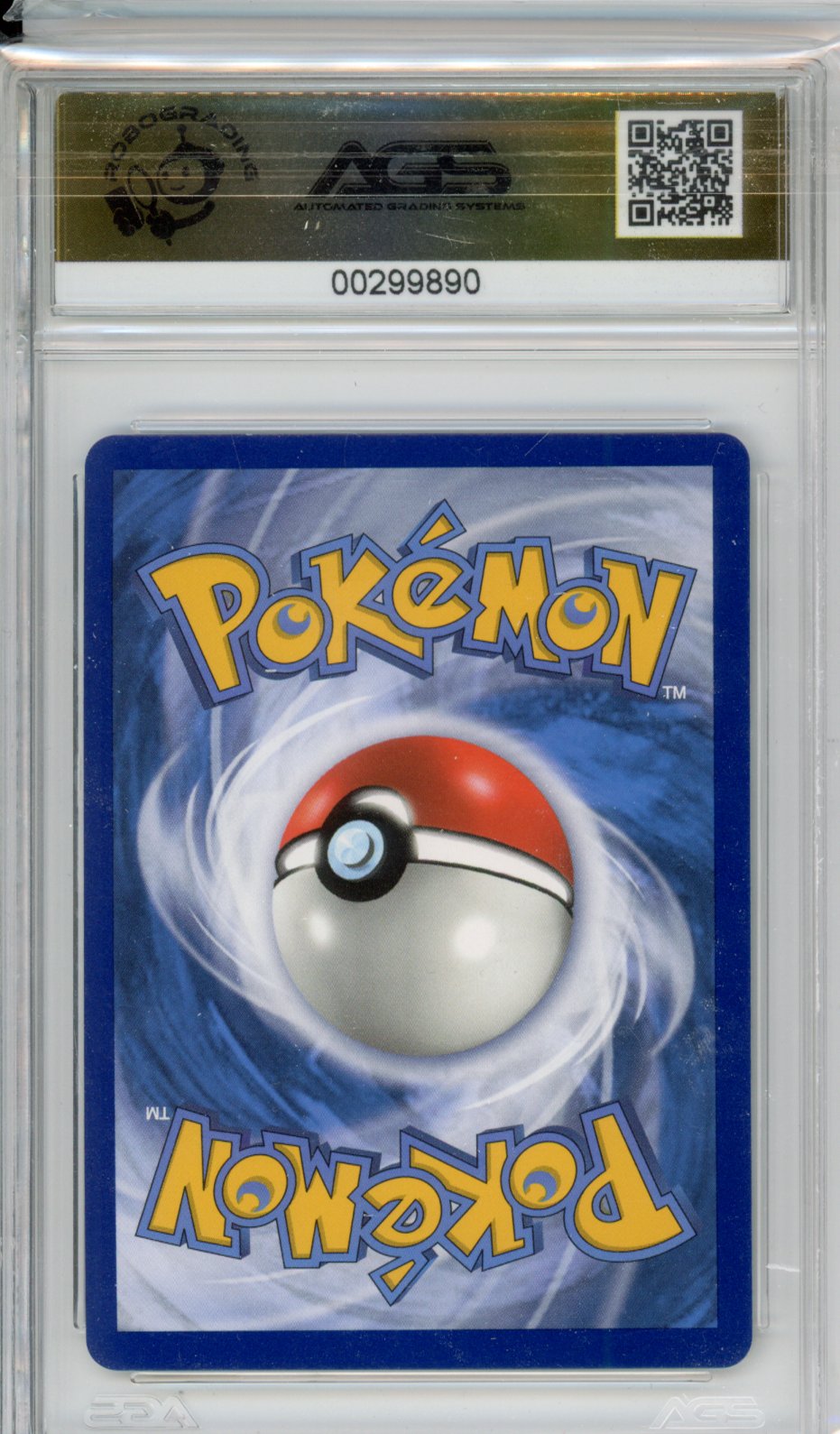 2019 Pokemon Hidden Fates Glaceon GX #SV55 AGS 10