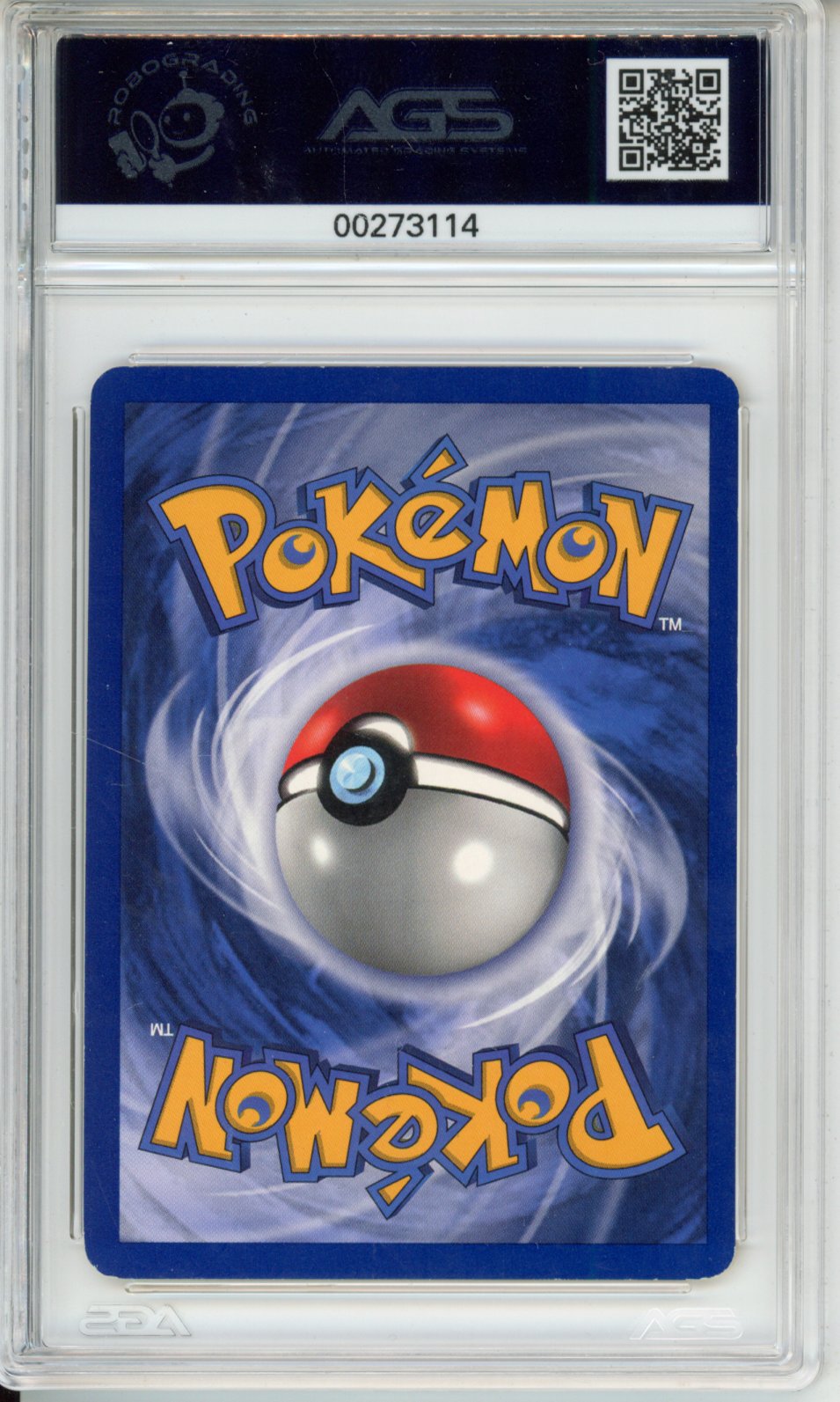 1999 Base Set Poliwrath #13 AGS 7.5