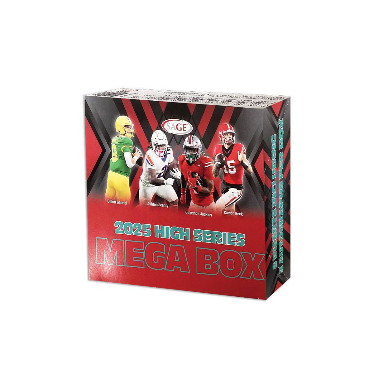 2025 NFL Sage High series Football Mega Box