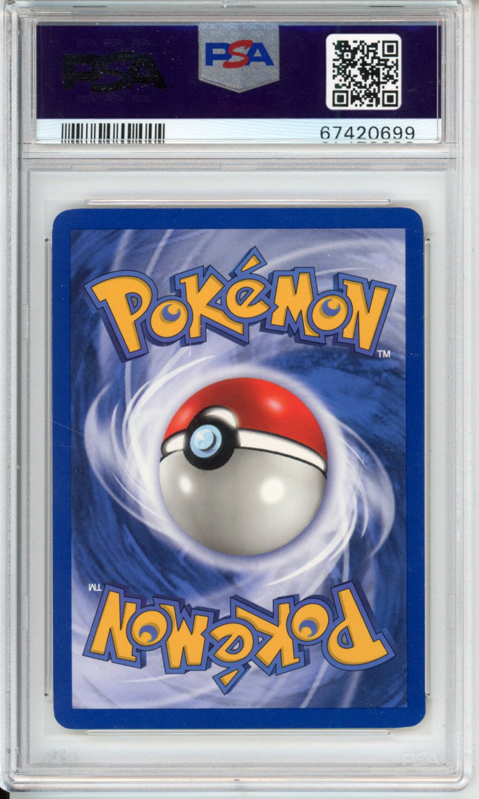 2000 Pokemon Rocket Eevee #55 1ST Edition PSA 9