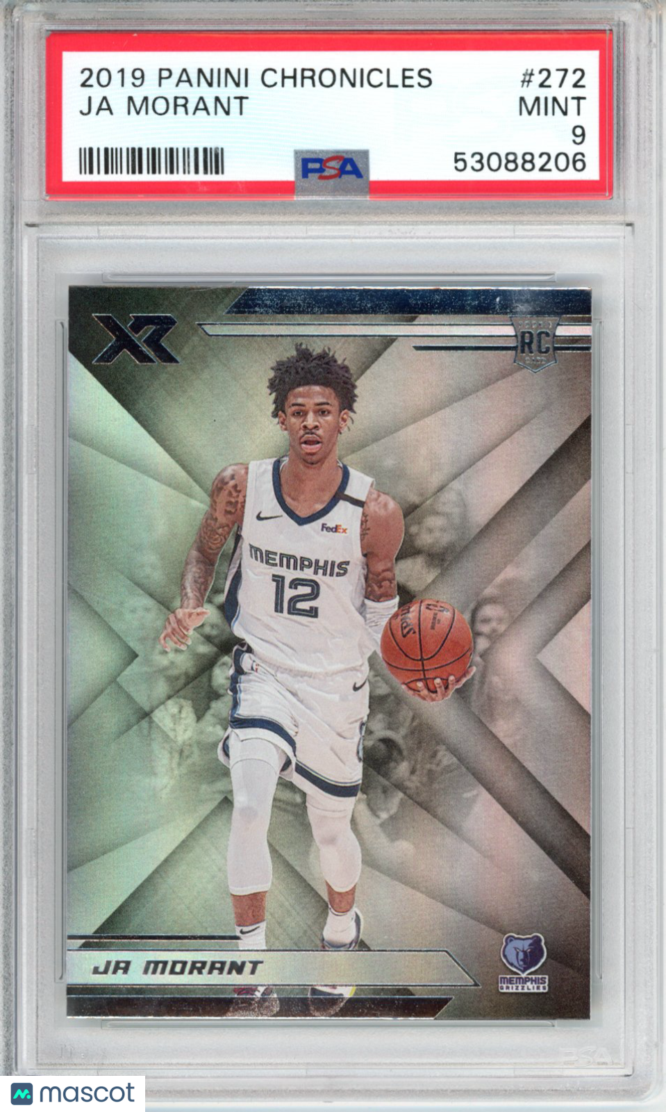 2019 Panini Chronicles Ja Morant #272 PSA 9