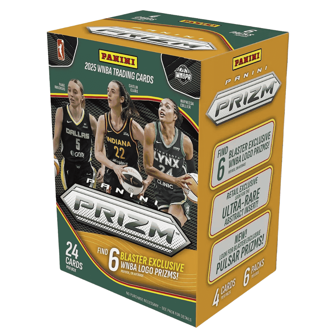 2025 Panini Prizm Panini WNBA Basketball Blaster Box (WNBA Logo Prizms! English