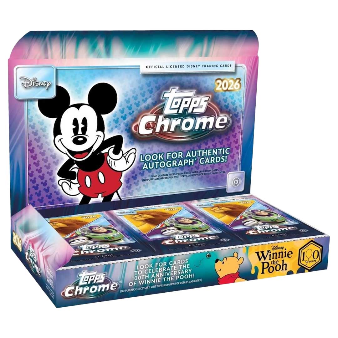 2026 Topps Topps Chrome Disney Hobby Box
