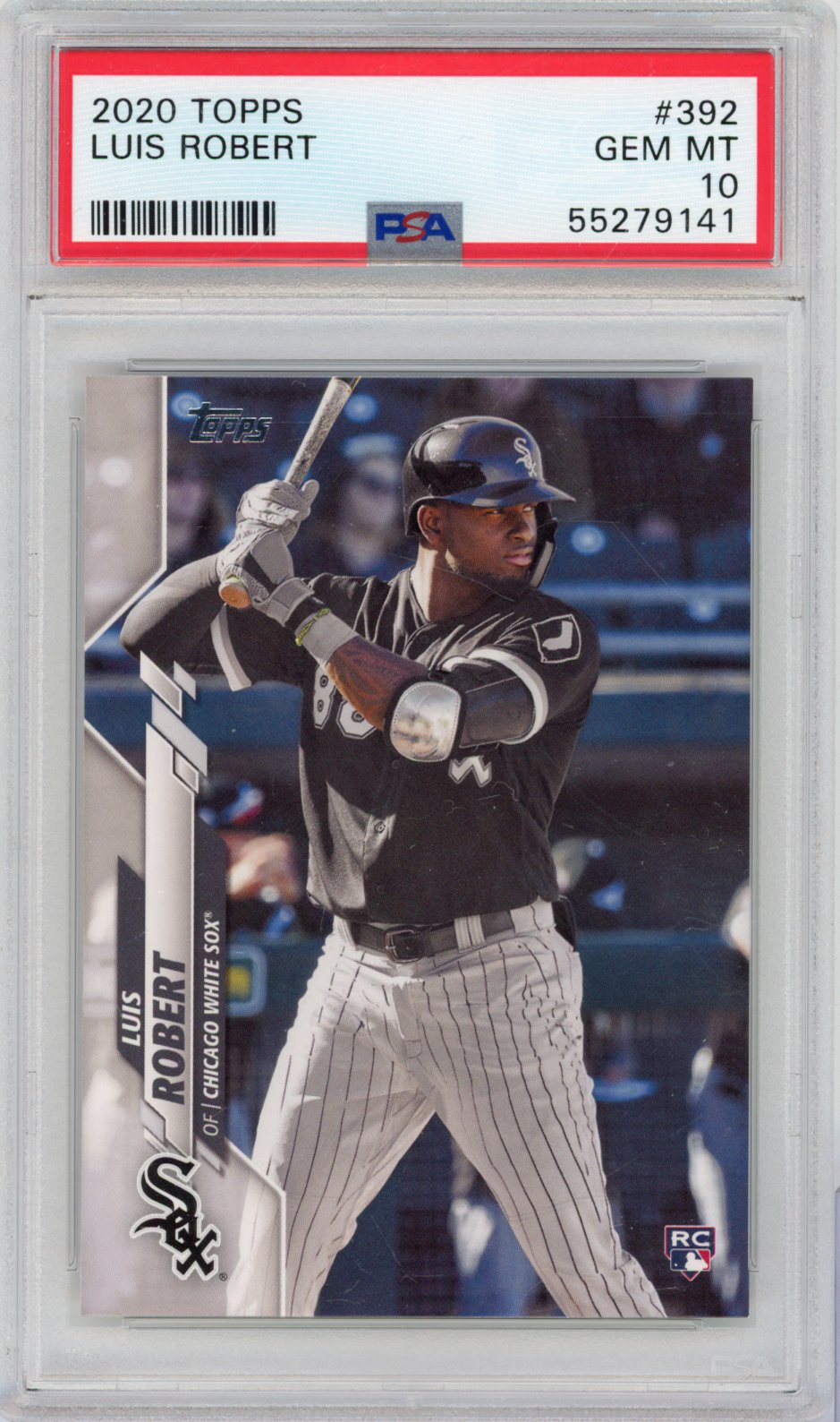 2020 Topps Baseball Luis Robert #392 English PSA 10