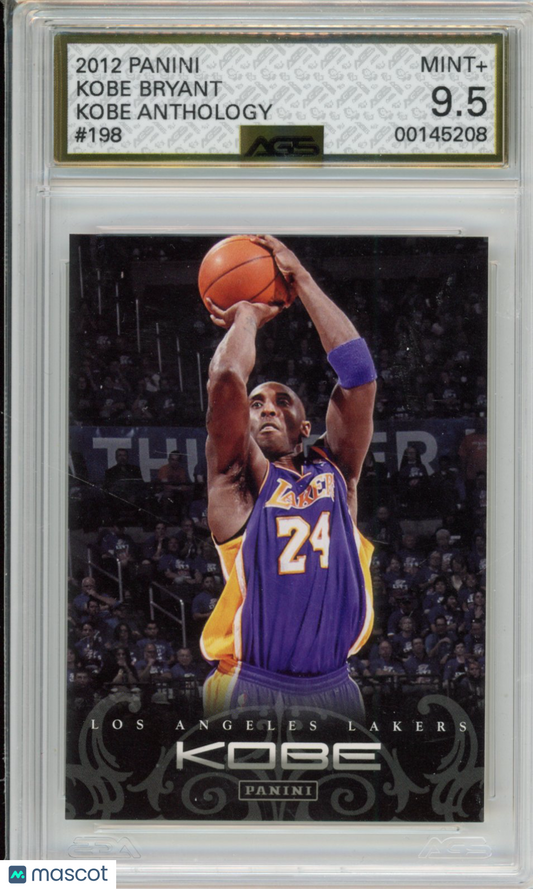 Basketball 2012-13 Panini Kobe Anthology Kobe Bryant #198 AGS 9.5
