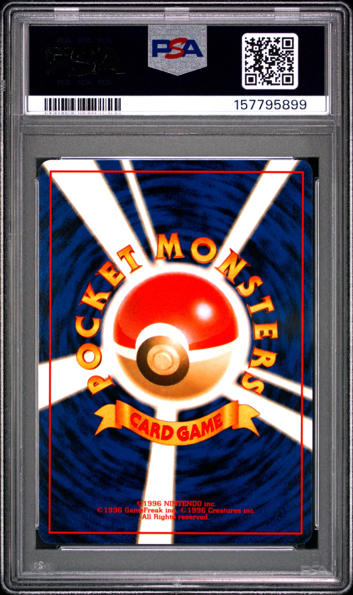 1999 Base Set Raticate #20 Base Japanese PSA 9