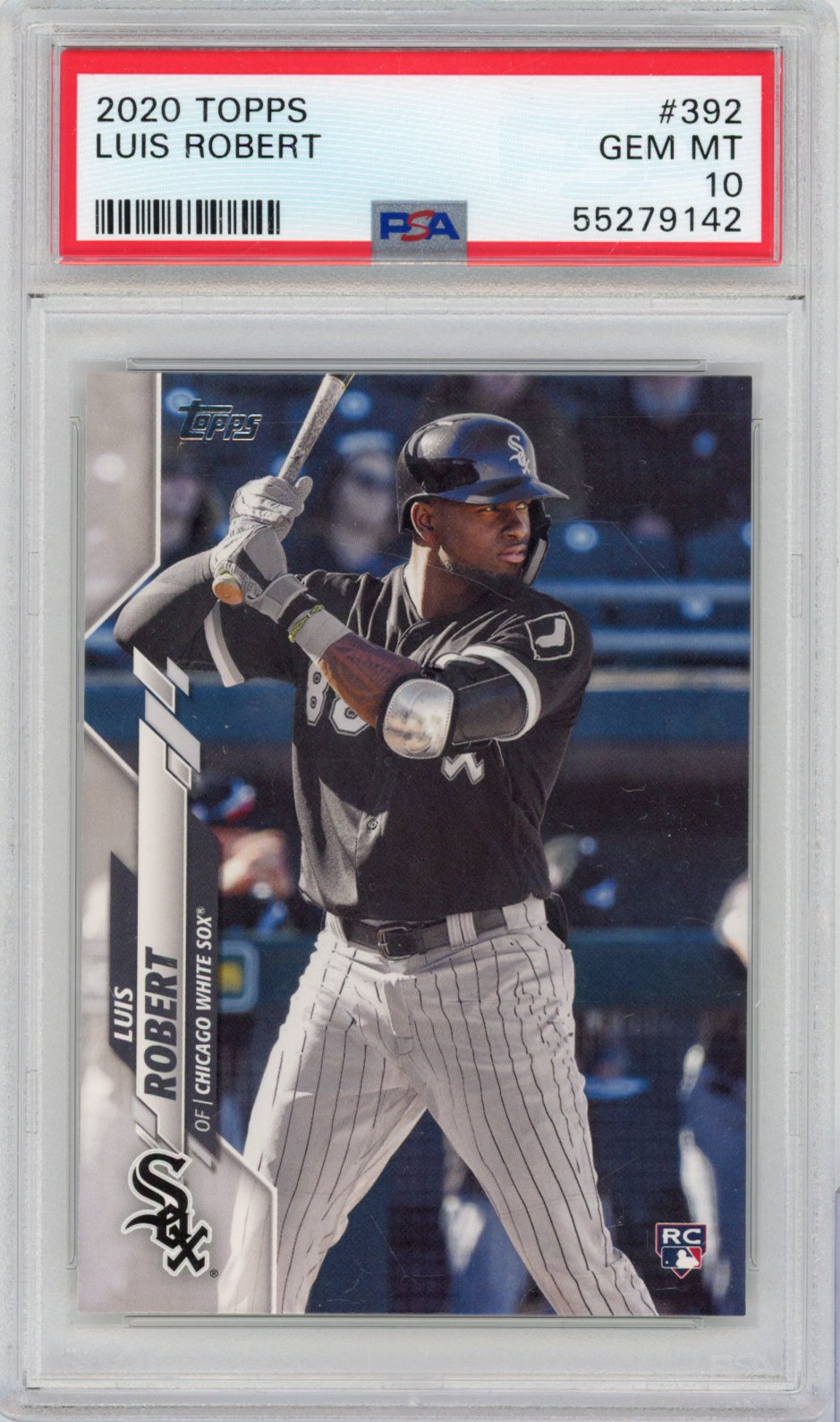 2020 Topps Baseball Luis Robert #392 English PSA 10